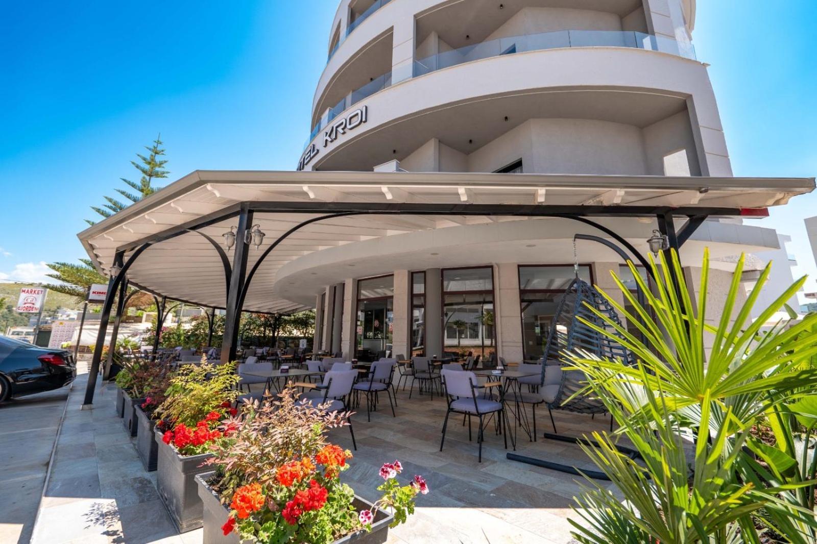 Hotel Kroi Ksamil Eksteriør billede