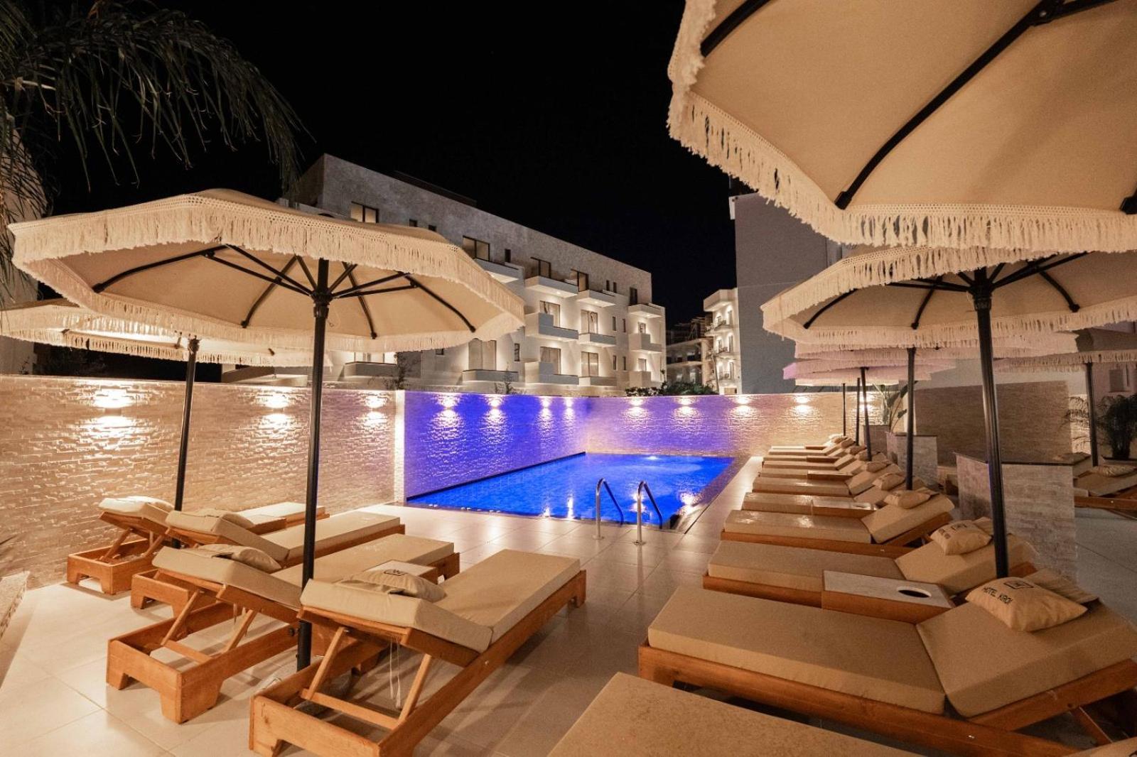 Hotel Kroi Ksamil Eksteriør billede