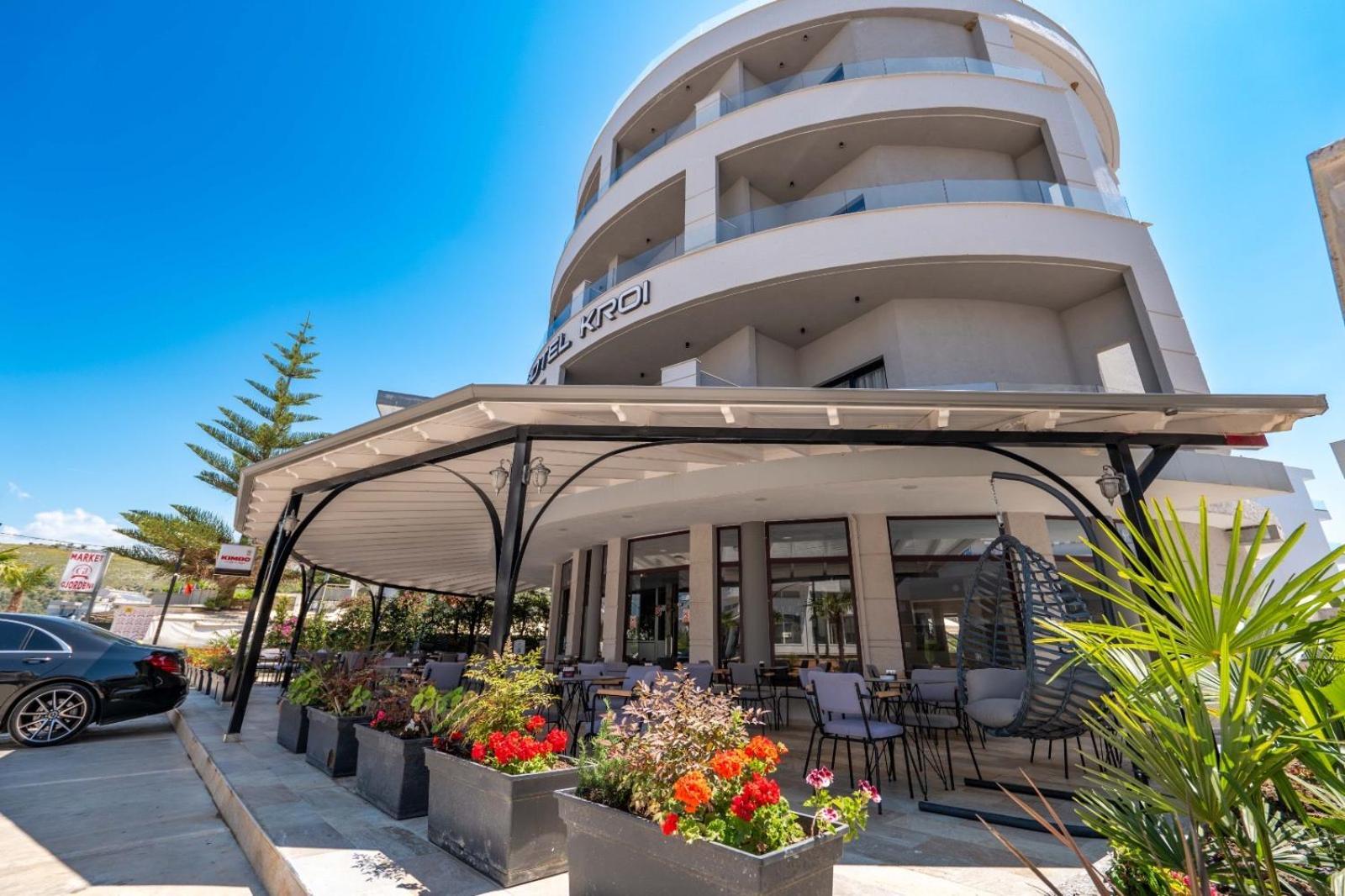 Hotel Kroi Ksamil Eksteriør billede