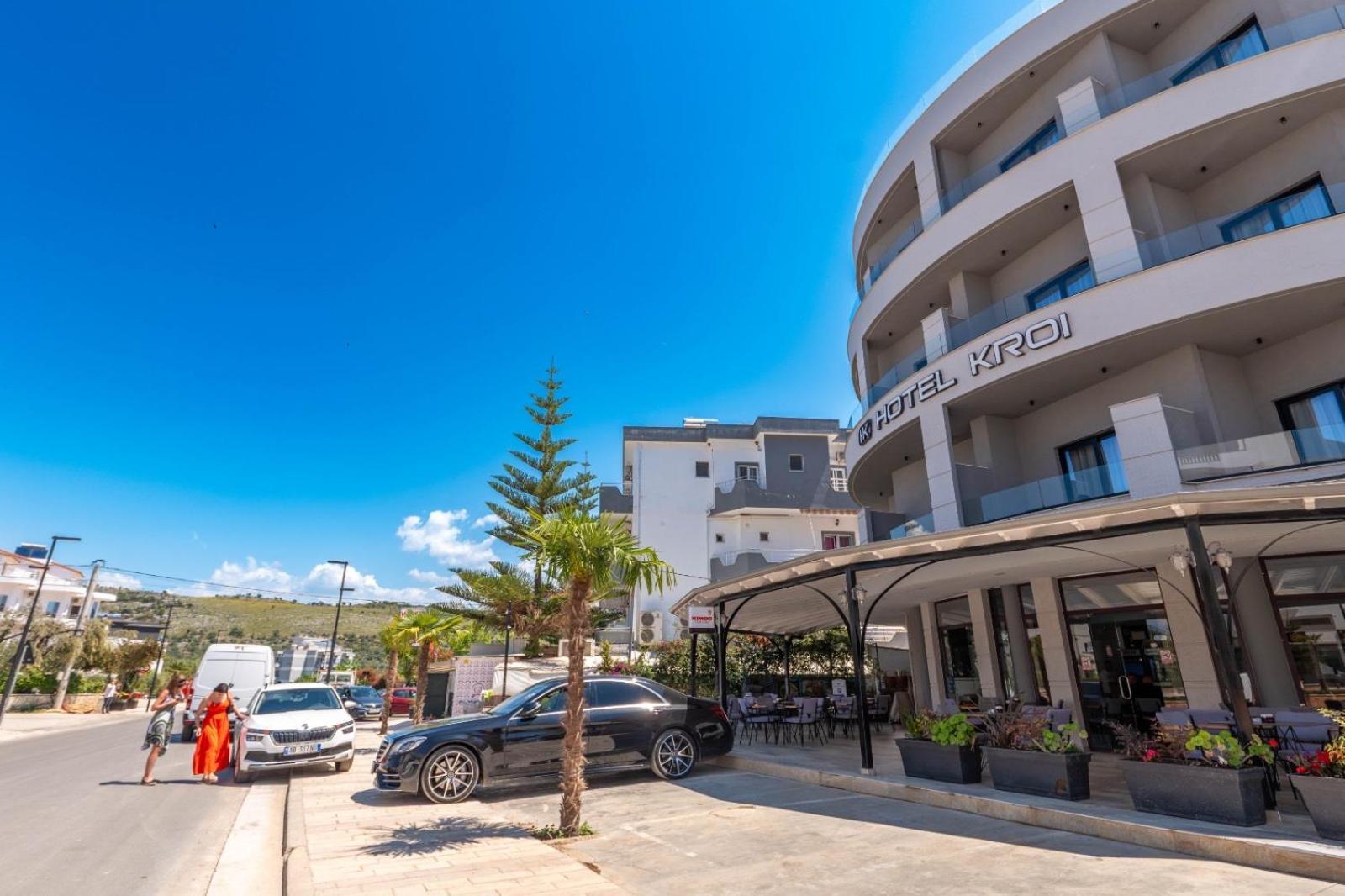 Hotel Kroi Ksamil Eksteriør billede