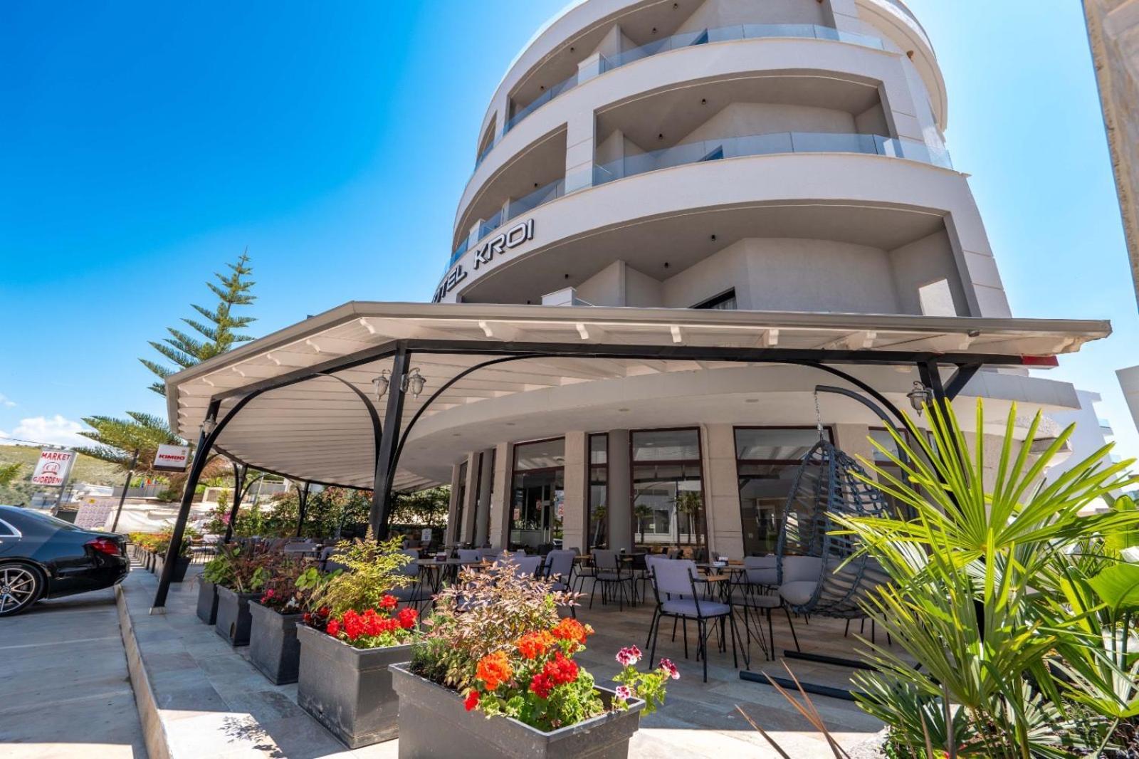 Hotel Kroi Ksamil Eksteriør billede