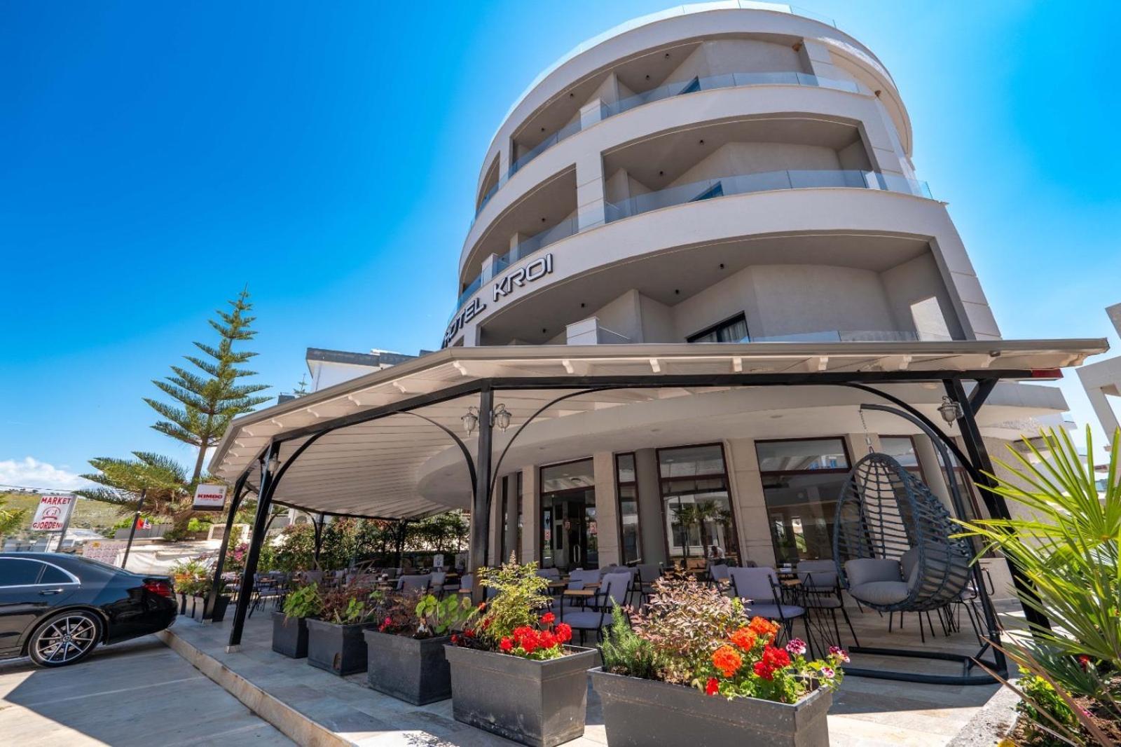 Hotel Kroi Ksamil Eksteriør billede
