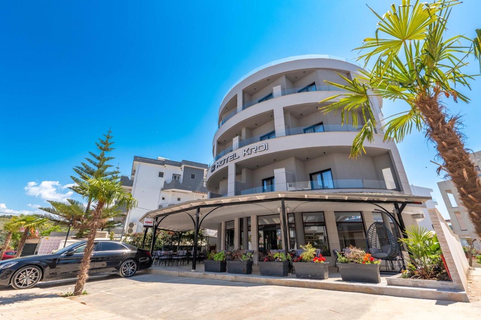 Hotel Kroi Ksamil Eksteriør billede
