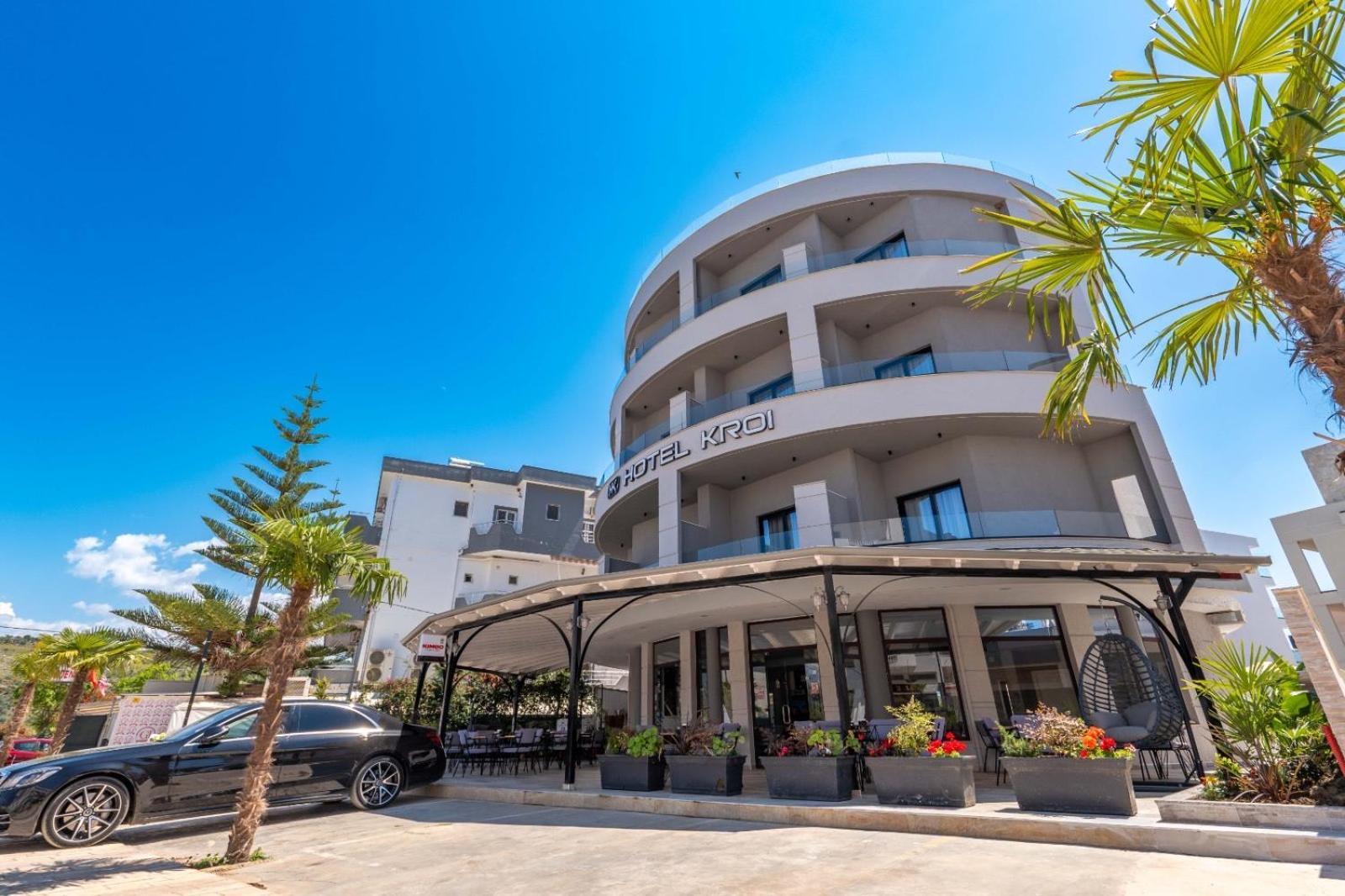 Hotel Kroi Ksamil Eksteriør billede